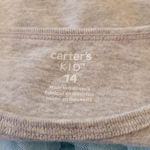 Carter's Kids Ombre Tulle Tiered Dress (Size 14) - Picture 3 of 4